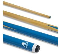 POWERGLIDE Original 1 Piece Snooker Cue, Stecca da Biliardo Gioventù Unisex, Blu, Junior Length 42"