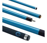 PowerGlide Quanta, Stecca da Biliardo Unisex, Nero, Blu, Bianco, Full Size 58"