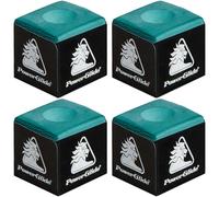 Powerglide - Set di 4 Gessetti per Stecca da Biliardo Unisex