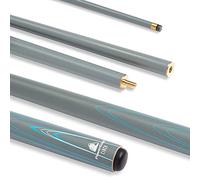PowerGlide Stecca da biliardo, colore grigio, misura intera, 142 cm