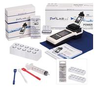 POWERHAUS24 PoolLAB 2.0 Special Edition Analisi dell'acqua per piscine e vasche idromassaggio (+ 170 reagenti extra, totale 240)