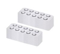 POWERHAUS24 Set di 2 in 1, 200 compresse di prova fotometri, 100 DPD 1 cloro libero e 100 pH rosso fenolo, qualità Made in Germany, per PoolLAB, Scuba, PoolScan e molto altro ancora.