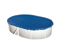 POWERHAUS24 Telone estivo extra per piscine ovali e a otto forme, max. 550 x 360 cm, con cordoncino e cricchetto