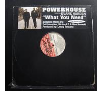 Powerhouse (L. Fontana) - What you need (US, feat. Duane Harden) / Vinyl Maxi Single [Vinyl 12'']
