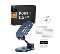 powerland PWERLAND Porta Telefono Auto Magnetico【 Pieghevole】 Universale 360° Supporto Cellulare Compatibile con iPhone Tutti gli Smartphone