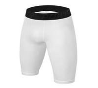 PowerLayer Under Gear da Uomo Compresso Base Layer Pantaloncino Termico - Bianco, L