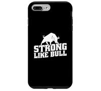 Powerlifting Bodybuilder Esercizio di allenamento forte come un toro Custodia per iPhone 7 Plus/8 Plus