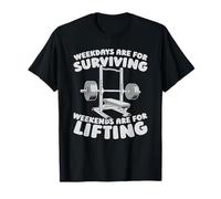 Powerlifting Spotter Deadlift Bench Squat Sollevamento Pesi Maglietta