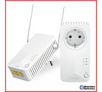 Powerline wifi STRONG Adattatore 2 Lan Extender Ripetitore Rete Elettrica 600mbs