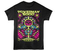 Powerman 5000 - Galactic Guy - T-Shirt Unisex Adulto A Maniche Corte - Nera