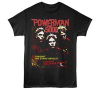 Powerman 5000 - The Stars Revolt - T-Shirt A Maniche Corte Unisex Adulto - Nera