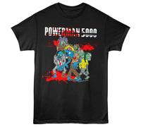 Powerman 5000 - Zombie - Solido Adulto Unisex T-Shirt - Colore Nero