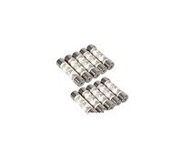 Powermaster 831814 Fusibili 10 Pezzi, Grigio, 5A, Set di 10