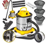 2 in1 elettrico aspiratore per cenere del Camino abscheider Aspirapolvere Asche + guanti