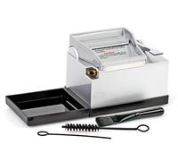 Powermax 2 di Powerfiller - macchinetta riempitubi elettrica | macchinetta elettrica per sigarette | macchina automatica per sigarette con meccanismo scorrevole brevettato (colore: argento)