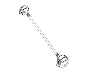 PowerMore (BCH3923_100) - Guida cavi verso il supporto della batteria, 100 mm