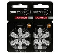 120 batterie per apparecchi acustici Varta Power One Evolution P312 1,45 V...