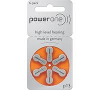 Powerone Varta P 13 (60 pezzi, 310 mAh, 1,4 V) batteria per apparecchi acustici PR48