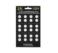 POWEROWL LR44 AG13 Batterie a Bottone 24 Pezzi, Pile a Bottone Alcalina 357/357A/L1154/A76/GPA76
