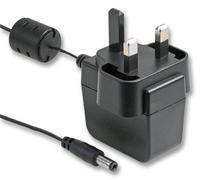 POWERPAX Alimentatore da Banco 5V 1.5A, 7.5W con Spina UK