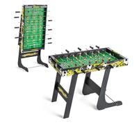 Powerplay - Calcio balilla pieghevole da 91 cm, mini gioco di calcio balilla per bambini e adulti, compatto e portatile, facile da riporre, regalo per ragazzi e ragazze