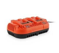 Powerplus Caricatore Dual Power POWDP9057 - Dual Port 2 x 2,0 A (batterie 20 V e 2 x 20 V)