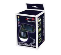 Powerplus Mosquito solar LED Lanterna & Ammazza Cimici - Impermeabile Con