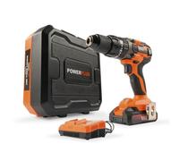 Powerplus POWDP15210 Set impatto drill + batteria 20 V + caricatore