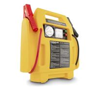 Powerplus Powerstation 4 in 1 POWX411 - Kit di soccorso per auto, diesel, moto, 1600 cc, alimentazione 7000 mAh, compressore da 17 bar, luce da 3,6 W