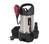 Powerplus POWEW67912-400 W Pompa sommergibile, temperatura massima 35°C e portata 7500 l/h, pompa da giardino, pompa di aspirazione, pompa sommergibile, attrezzi da giardino