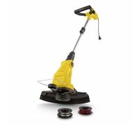 POWERPLUS Tosaerba elettrico POWXG30031-450 W e 300 mm Ø, strumento da giardino 2 in 1 come tosaerba e boratrice per il tuo giardino