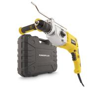 Powerplus Trapano avvitatore a percussione POWX0291 - Trapano avvitatore a 2 marce, utensile da 1200 W