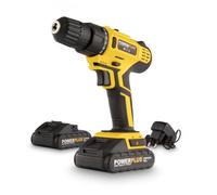 POWERPLUS VARO VARO Trapano a Batteria 18 V. 2BAT. POWX0069LI, Giallo, 0