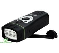 POWERplus Wolf Radio FM A Manovella E Torcia LED Con Allarme Personale