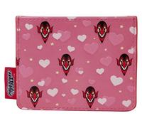 Loungefly Cartoon Network: Powerpuff Girls - Sua Maestà Infernale - Porta carte con 3 scomparti per carte - ideale per bambini e adulti - borse da collezione