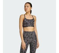 Powerreact Essentials Reggiseno Light Support Stampa Grey Five / Black 2XS (A-B)