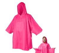 Powersell Poncho Antipioggia Riutilizzabile, ULTRALEGGERO 70g, Mantella Impermeabile Antivento Multiuso Uomo e Donna Unisex
