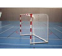 POWERSHOT But - Pallamano portatile 3 x 2 m o mini pallamano 2,4 x 1,7 m, resistente, leggero e facile da montare (mini scopo 2,4 x 1,7 m (solo)