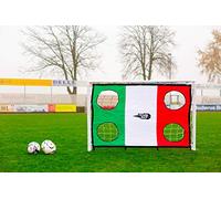 POWERSHOT Mini Porta da Calcio Fun con opzioni (1,8 x 1,2 m con Muro di Fuoco)