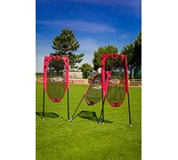 POWERSHOT Offerta IMPERDIBILE! Set di 3 Sagome snodate BARRIERA Calcio per Allenamento CALCI di PUNIZIONE e Slalom + Borsa per Il Trasporto