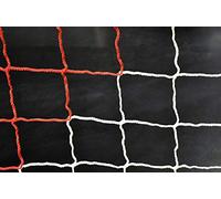 POWERSHOT Rete Calcio Regolamentare Bicolore Bianco Rosso