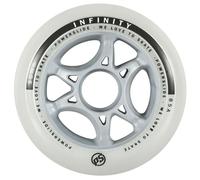 Powerslide Infinity II Pattini In Line Ruote Set Di 4 Pezzi 90 Mm 85A