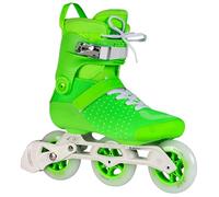 Powerslide Swell Judit Pro 100 - Pattini in linea da donna, 3 x 100 mm, con cuscinetti a sfera ABEC 9, MYFIT Prime Liner, guida in alluminio Elite (38-39)