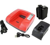 PowerSmart 3000 mAh 24 V NI-MH batteria per Würth 0702 320 2, 07023201, 07023201, 702300 824, 0702300924, 702 300 924, 07023201, 702320X, 70230 0824, con caricatore
