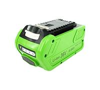 PowerSmart® - Batteria agli ioni di litio da 36 V, per Greenworks G40PH51, G40T5, GD40TCS, GDC40, 29472, 29727, G40B4, G40B6, GWT40VS2, 36.00V