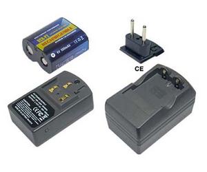 PowerSmart Batteria + Caricabatterie Per Panasonic CR-P2 CRP2P EL223AP