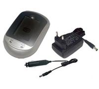 PowerSmart Caricabatteria + Auto Cavo per Canon Vixia HF R200,BP-110,CG-110