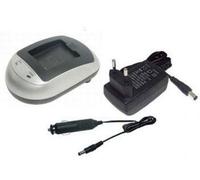 PowerSmart® Caricabatterie per Sony Cyber-shot DSC-W30, DSC-W50, DSC-W55, DSC-W70, DSC-W80, DSC-W90, DSC-WX1, DSC-WX10, HDR-GW77, HDR-GW77B, HDR-GW77L, HDR-GW77V, HDR-GW77VE, HDR-GW77W, DSC-WX1B, DSC-WX1N, DSC-WX1S