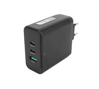 PowerSmart Caricatore da 100 W, 3 porte, GaN, USB C, alimentatore di rete per Samsung Galaxy S10 S9, Huawei P30 Pro Mate 30, ThinkPad, MateBook, Google Pixel ecc
