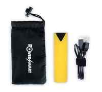 PowerSmart® Giallo batteria caricatore portatile 3400 mAh Power Bank per Camcorder, Smartphone, Pda